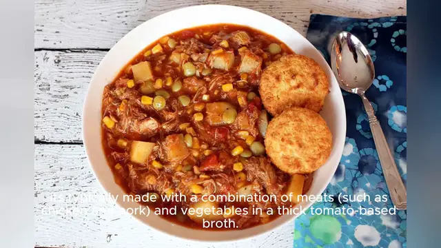 Video thumbnail for brunswick stew recipe