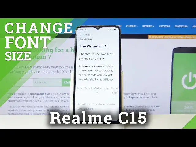 'Video thumbnail for How to Change Font Style in REALME C15 – Find Font Settings'