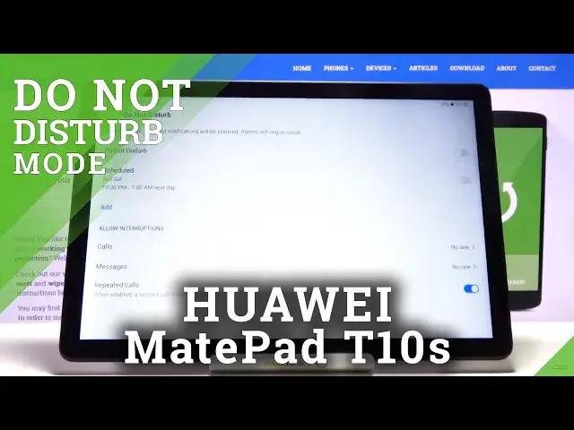 Video thumbnail for How to Turn On DND Mode on HUAWEI MatePad T 10S – Silent Mode
