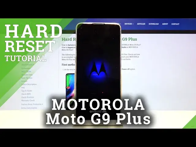 Video thumbnail for How to Hard Reset MOTOROLA G9 Plus – Wipe Data by Recovery Mode | Screen Lock Removal
