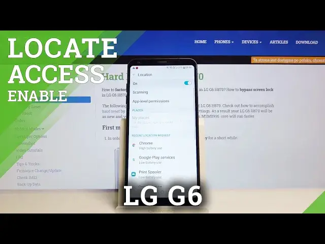 'Video thumbnail for How to Turn Off Location in LG G6 – Disable Device Location'