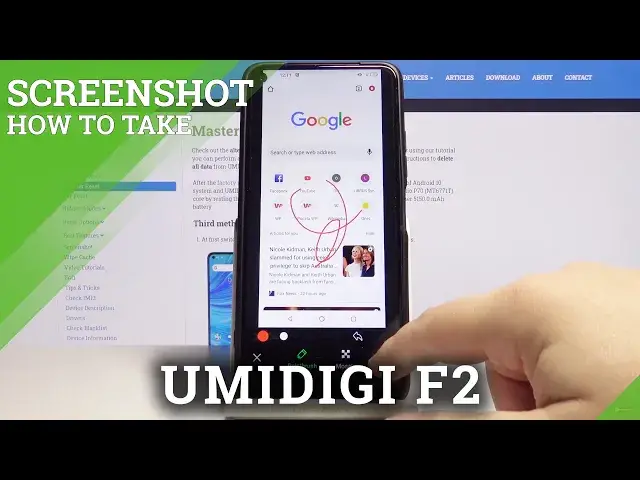 Video thumbnail for How to Capture Screen on UMIDIGI F2 - Take Screenshot