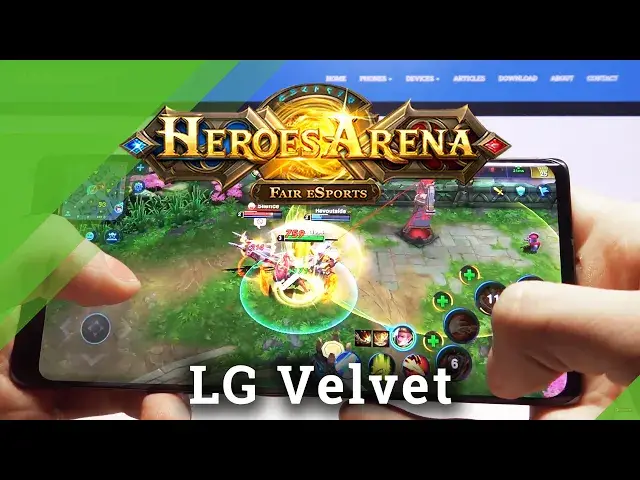 Video thumbnail for Heroes Arena on LG Velvet – FPS / Drops / Crashes Checkup