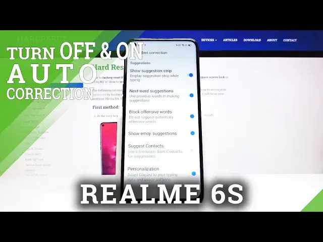 Video thumbnail for How to Find Text Correction Options in REALME 6s – Text Settings