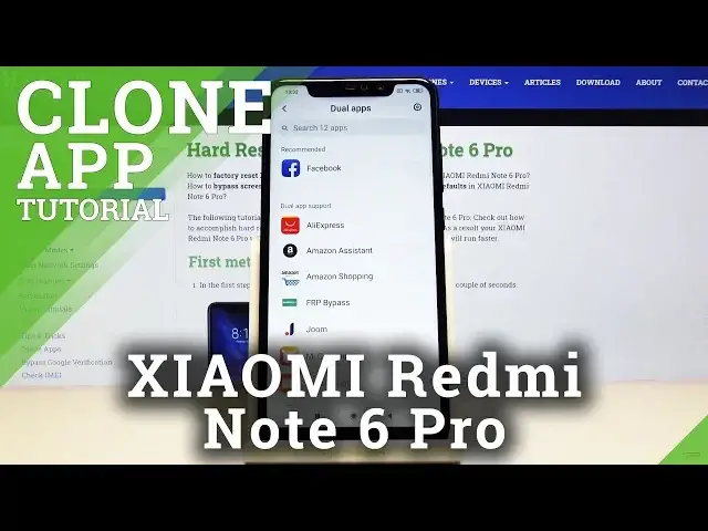'Video thumbnail for How to Use Twin Apps in Xiaomi Redmi Note 6 Pro'