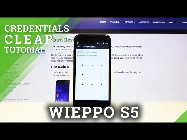 Video thumbnail for How to Clear Credential Storage on WIEPPO S5 –  Delete Certificates