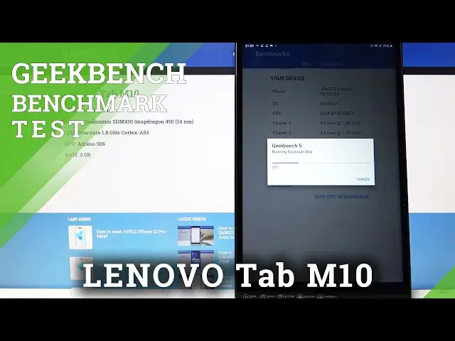 Video thumbnail for Check Out Benchmark Results of Lenovo Tab M10 - Benchmark Geekbench V5 Test