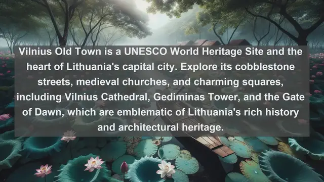 Video thumbnail for Unveiling Lithuania's Architectural Gems: Top 10 Landmarks You Must Visit