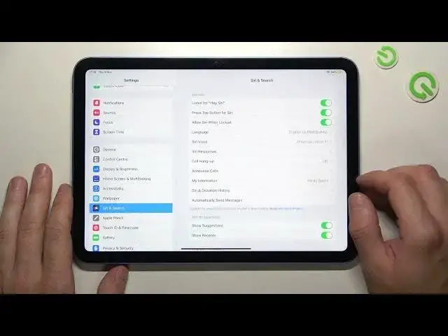 Video thumbnail for How to Use the Siri on the Lock Screen on iPad 10th Gen (2022) - Allow Siri When Locked