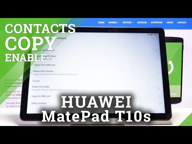 Video thumbnail for How to Copy Contacts in HUAWEI MatePad T10S – Transfer Numbers
