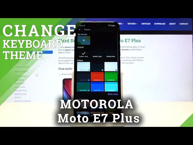'Video thumbnail for How to Change Keyboard Theme in MOTOROLA Moto E7 Plus – Find Keyboard Theme Options'