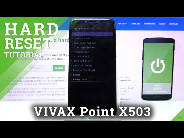 Video thumbnail for How to Hard Reset on VIVAX Point X503 – Factory Reset