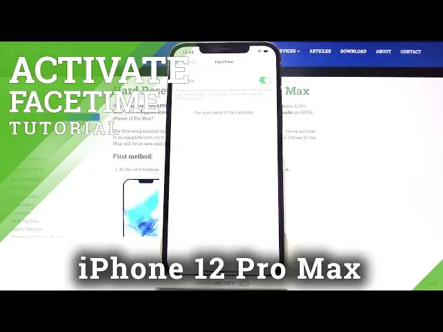 'Video thumbnail for How to Activate FaceTime on iPhone 12 Pro Max – Set Up Face Time using Settings'