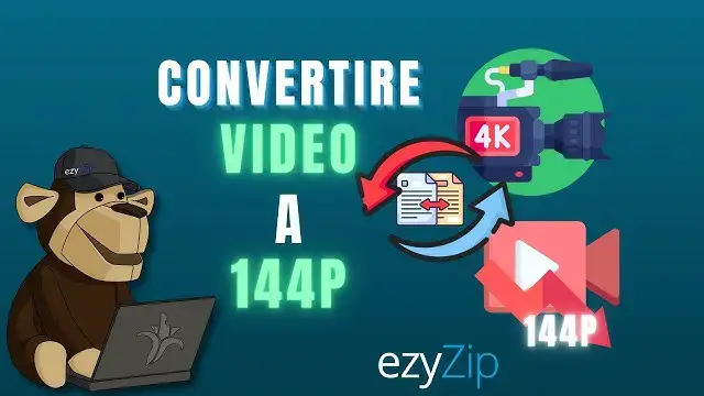 'Video thumbnail for Converti Video in 144p | Riduci La Risoluzione Video (MP4, MOV,  FLV,  WEBM, WMV)'