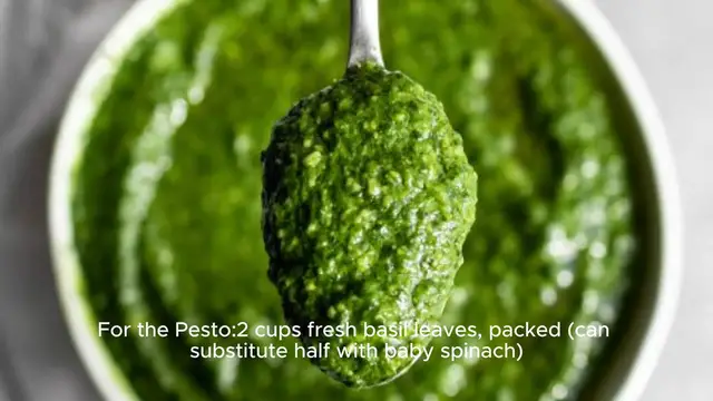 Video thumbnail for Pesto recipe