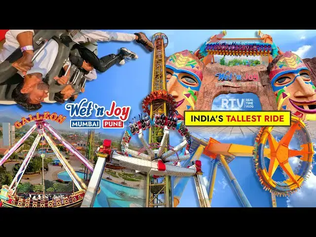 Video thumbnail for Wet N Joy Amusement Park at (Lonavala, Pune, & Mumbai) - All Rides & Ticket of THEME PARK