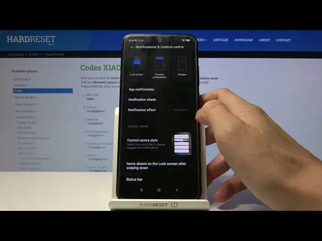 'Video thumbnail for How to Show Battery Percentage on Status Bar in XIAOMI Redmi Note 10S - Battery Settings'