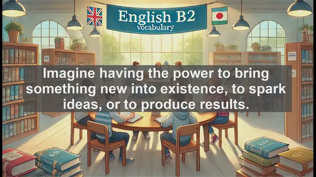 Video thumbnail for 1500 Must Know CEFR B2 Vocabulary - Understanding the Verb 'Generate': Meaning, Usage, and Common Mistakes
