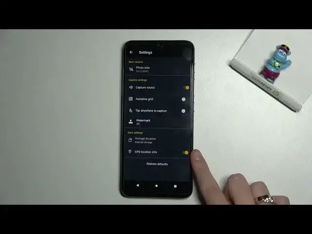 'Video thumbnail for How to Set Camera Location Tags in MOTOROLA Moto E20 – Find Location Option'