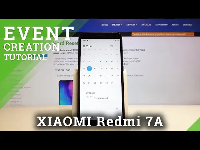 Video thumbnail for How to Add Event to Calendar in XIAOMI Redmi 7A – Save Important Days