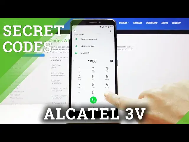 Video thumbnail for How to Use Secret Codes ALCATEL 3V - Testing Menu / Service Mode