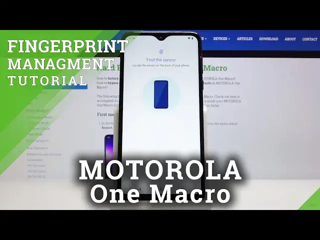 Video thumbnail for How to Add Fingerprint to MOTOROLA One Macro - Lock Screen Methods