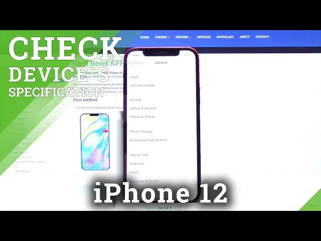 'Video thumbnail for How to Check iPhone 12 Device Specification – Check Phone Info'