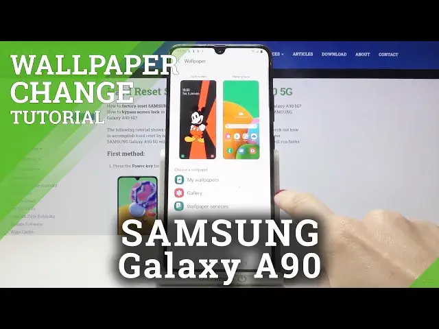 Video thumbnail for How to Change Wallpaper in SAMSUNG Galaxy A90 5G – Update Desktop