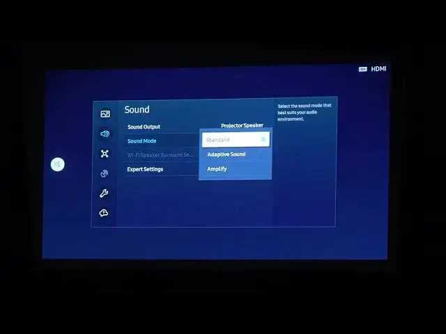 Video thumbnail for How To Change Sound Mode on SAMSUNG The Freestyle Projector - Get the Best Sound for Gaming