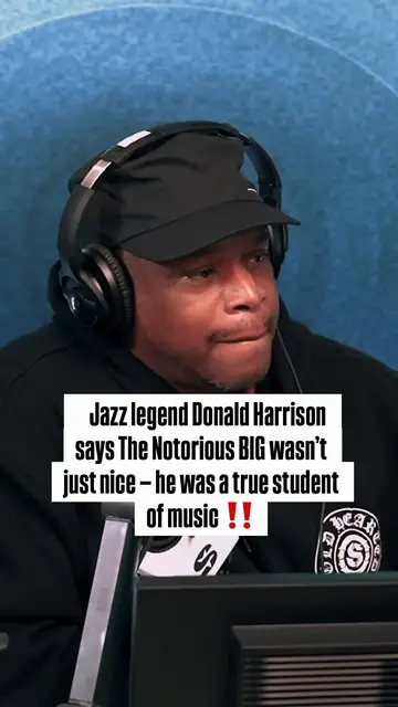 Video thumbnail for Donald Harrison on mentoring Biggie Smalls  Notorious BIG