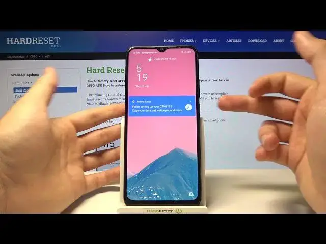 'Video thumbnail for OPPO A15 - Face Unlock Test'