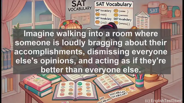 Video thumbnail for 5000 Must Know SAT Vocabulary - Understanding 'Arrogant': SAT Vocabulary Explained