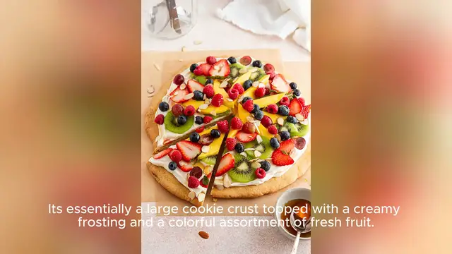 Video thumbnail for fruit pizza recipe