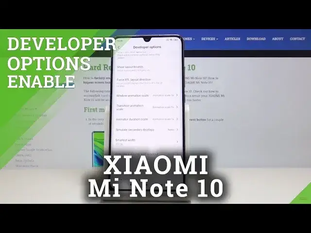 'Video thumbnail for How to Open Developer Options in XIAOMI Mi Note 10 – Advanced Menu'