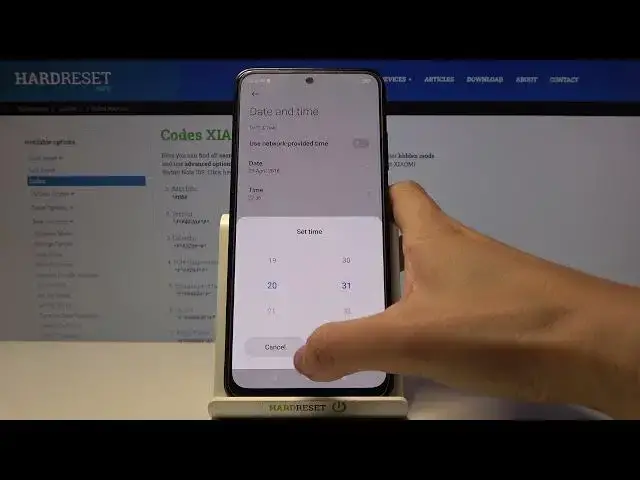 Video thumbnail for How to Change Date and Time on XIAOMI Redmi Note 10S - Set Up Date and Time