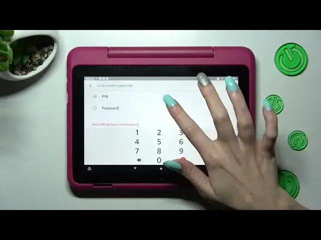 Video thumbnail for AMAZON Fire HD 8 Kids Edition 2022 - Add Screen Lock! Open & Setup Security Lock Method!