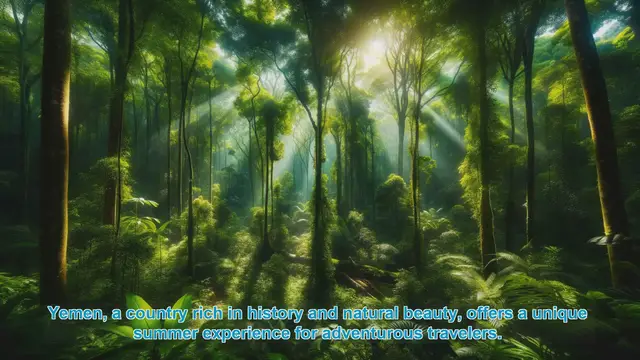 Video thumbnail for Exploring Yemen's Summer Wonders: Top 10 Destinations