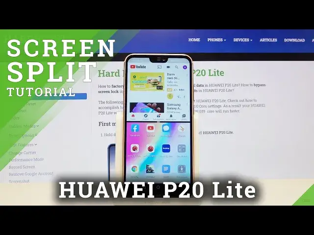 'Video thumbnail for How to Enable Split Screen in HUAWEI P20 Lite – Double Screen'