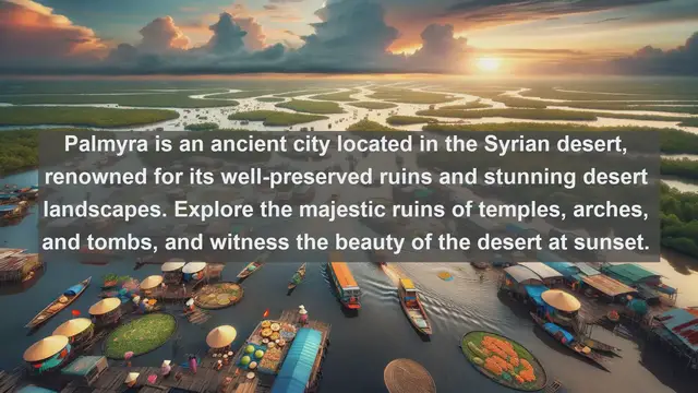 Video thumbnail for Explore the Stunning Landscapes of Syria: Top 10 Must-Visit Destinations