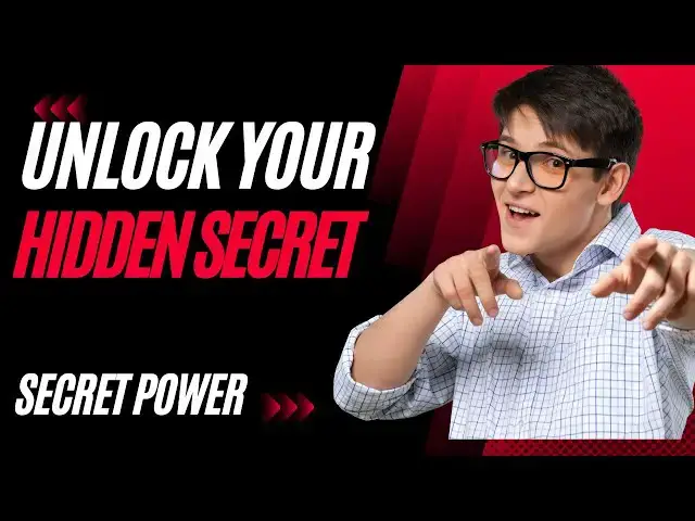 Video thumbnail for Unlock Your Hidden Secret to Success | The Magic Pill People Have Been Waiting | Unlock the Secrets