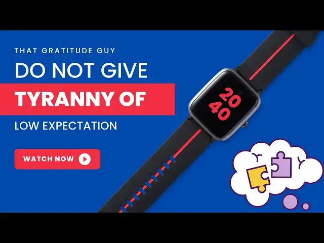 Video thumbnail for Do Not Give In to the Tyranny of Low Expectations