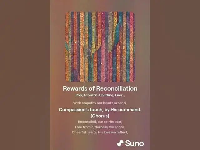 Video thumbnail for Rewards of Reconciliation