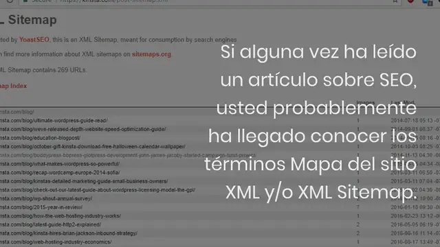 Video thumbnail for Guía de Mapa del Sitio WordPress: ¿Qué Es y Cómo Utilizarlo?