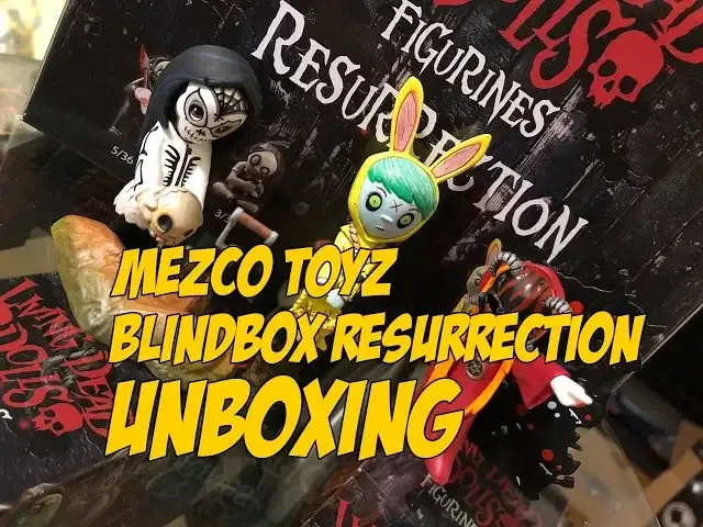 Video thumbnail for Living Dead Dolls Blindbox Figures: Resurrection Series 1 Unboxing