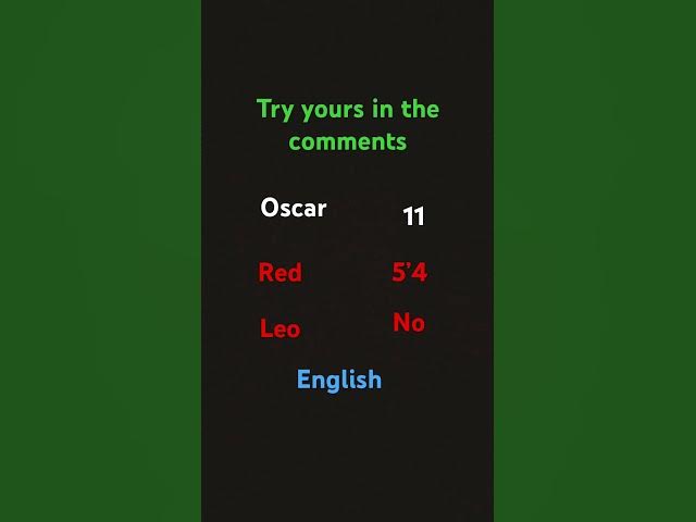 Video thumbnail for Try yours in the comments