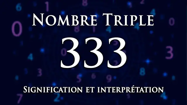 Video thumbnail for 🌀 INTERPRÉTATION DU NOMBRE 333 : numérologie et message angélique