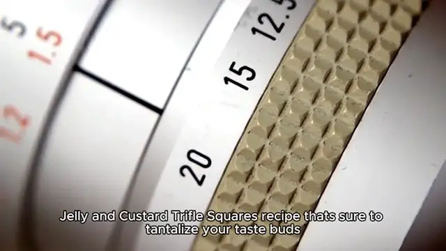 Video thumbnail for Jelly & custard trifle squares Recipe