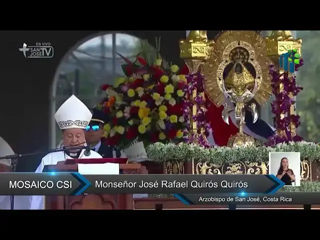 'Video thumbnail for Arzobispo costarricense pide rechazar la xenofobia'