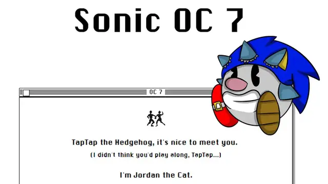 Video thumbnail for Let's Play Sonic OC 7: A Mac OS that thinks it's' a Sonic OC!