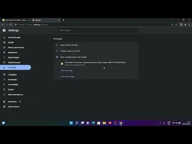 'Video thumbnail for How to Change Default Homepage in Google Chrome Web Browser - Set any Page as Start Page in Chrome'
